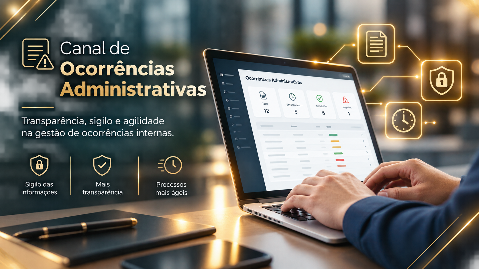 Canal de Ocorrências Administrativas
